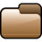 Folder Closed Brown Icon